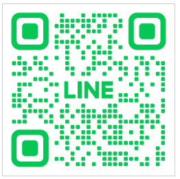 公式LINE 友だち追加のQRコード